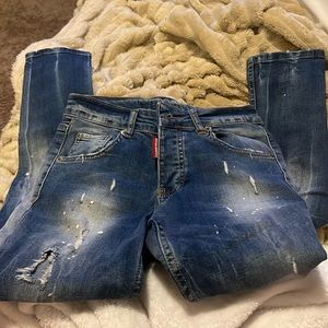 Jeans great condition original pricing for these was 500$